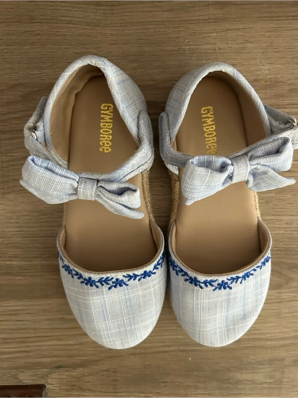 Gymboree Girls Espadrille Flat Casual Shoes size 12